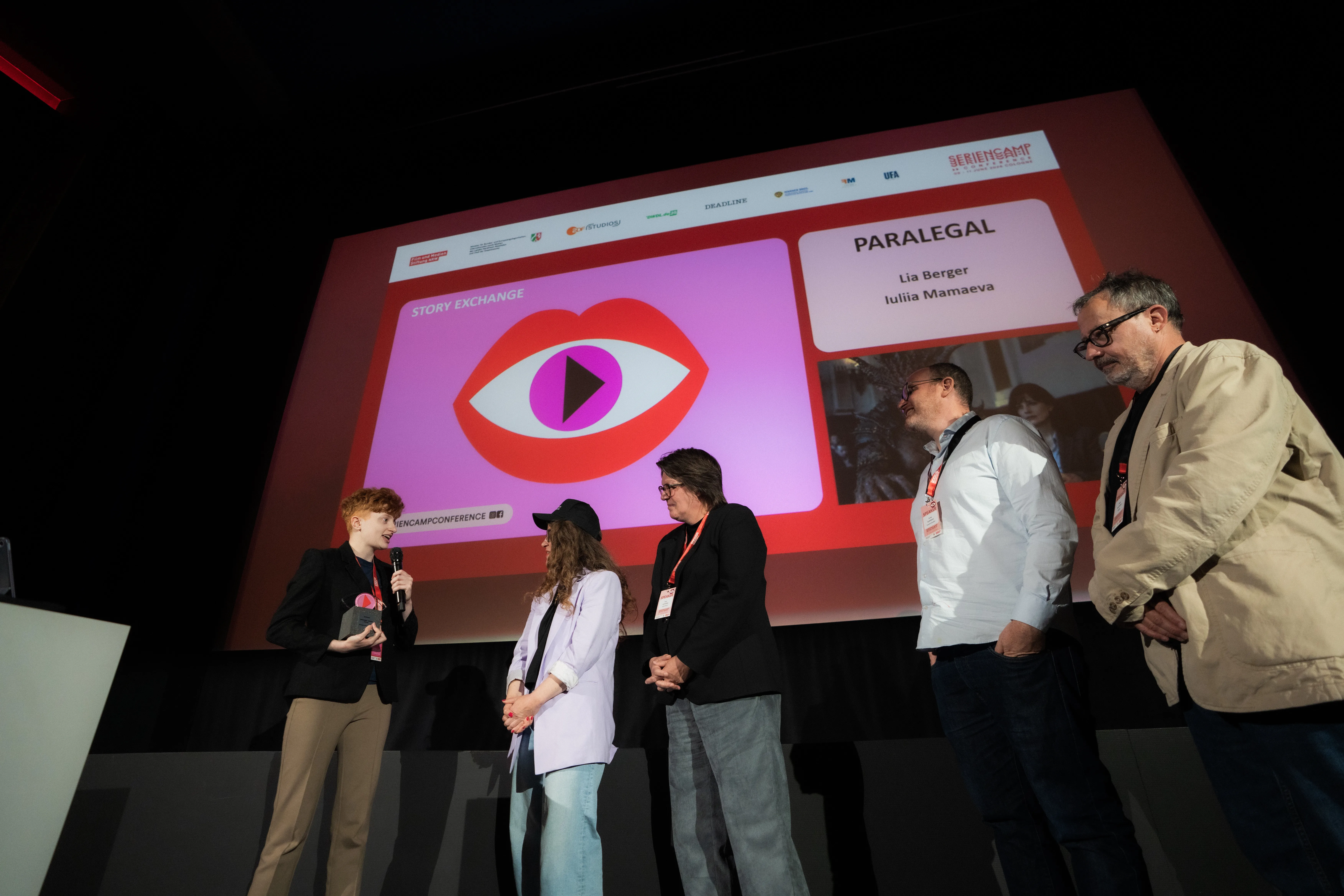 Paralegal pitch – Seriencamp Festival 2026